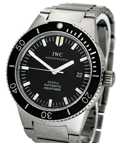 iwc aquatimer 2000 titanium 3536|gst aquatimer model 3536.